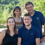 Franck, Sandrine, Dylan et Soizic vous accueillent au camping Saint Amand !